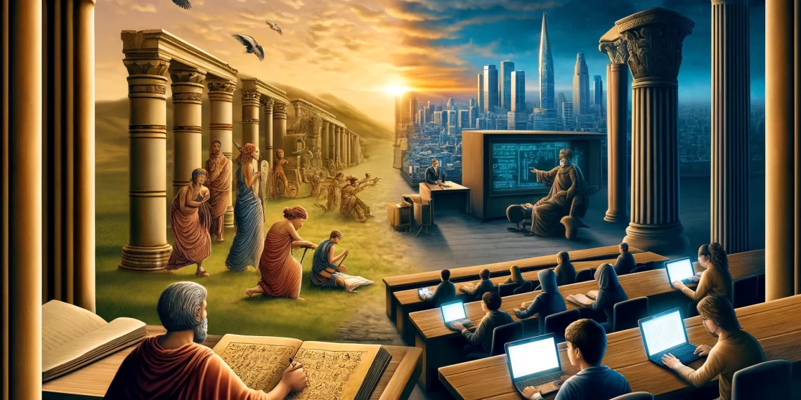 Revolutions of Education in the past 5000 years