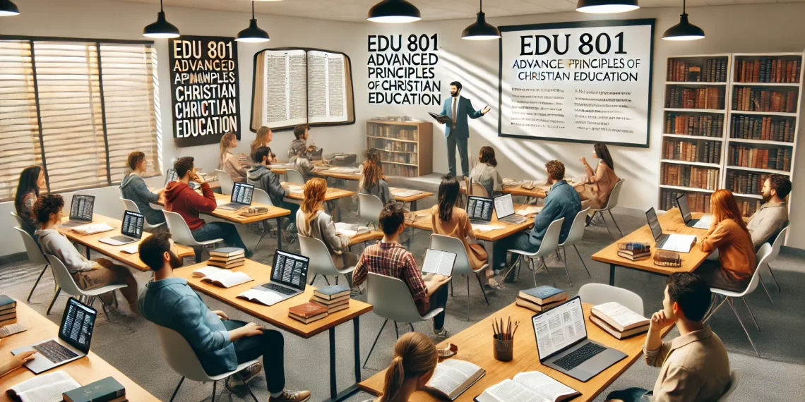 EDU 801: Advanced Principles of Christian Education