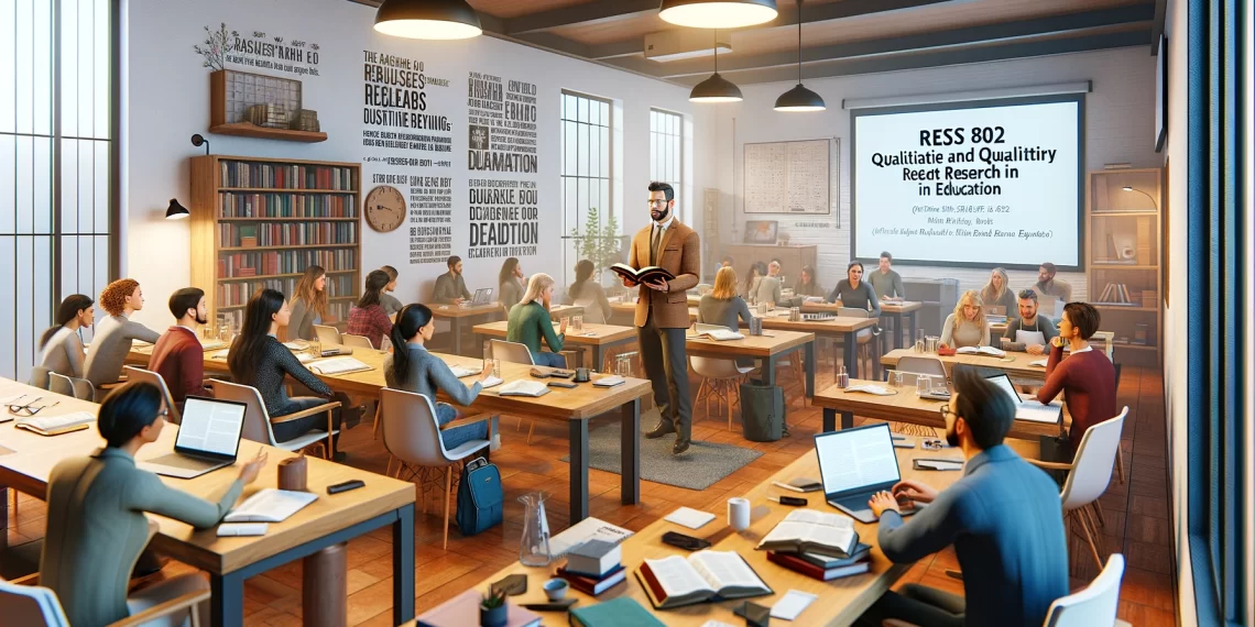 RES 802: Qualitative and Quantitative Research in Education