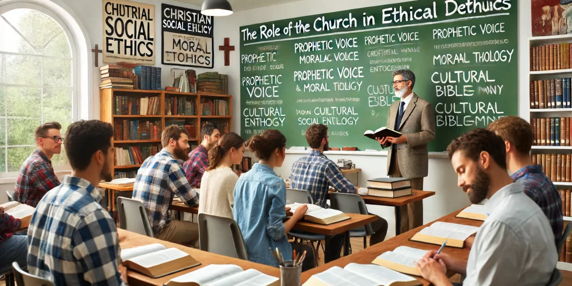 The Role of the Church in Ethical Discourse