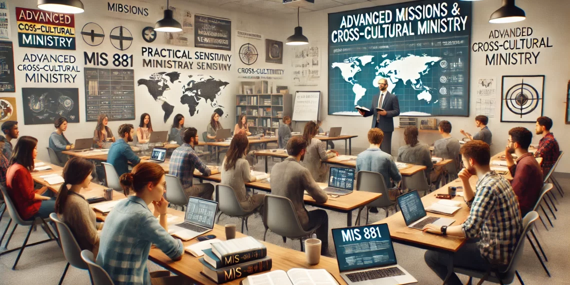 MIS 881: Advanced Missions and Cross-Cultural Ministry