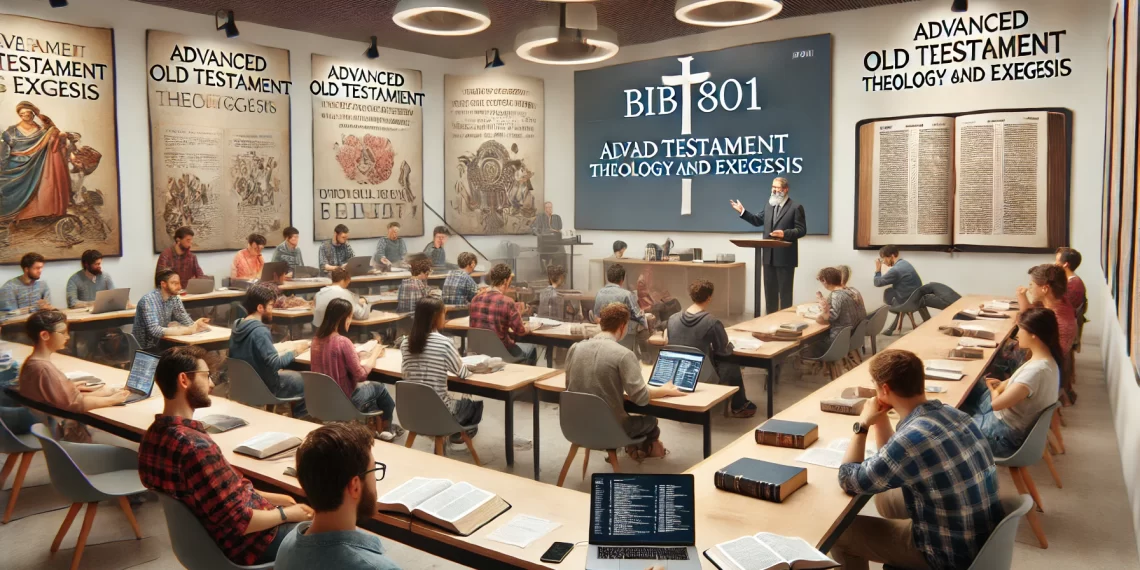 BIB 801: Advanced Old Testament Theology and Exegesis