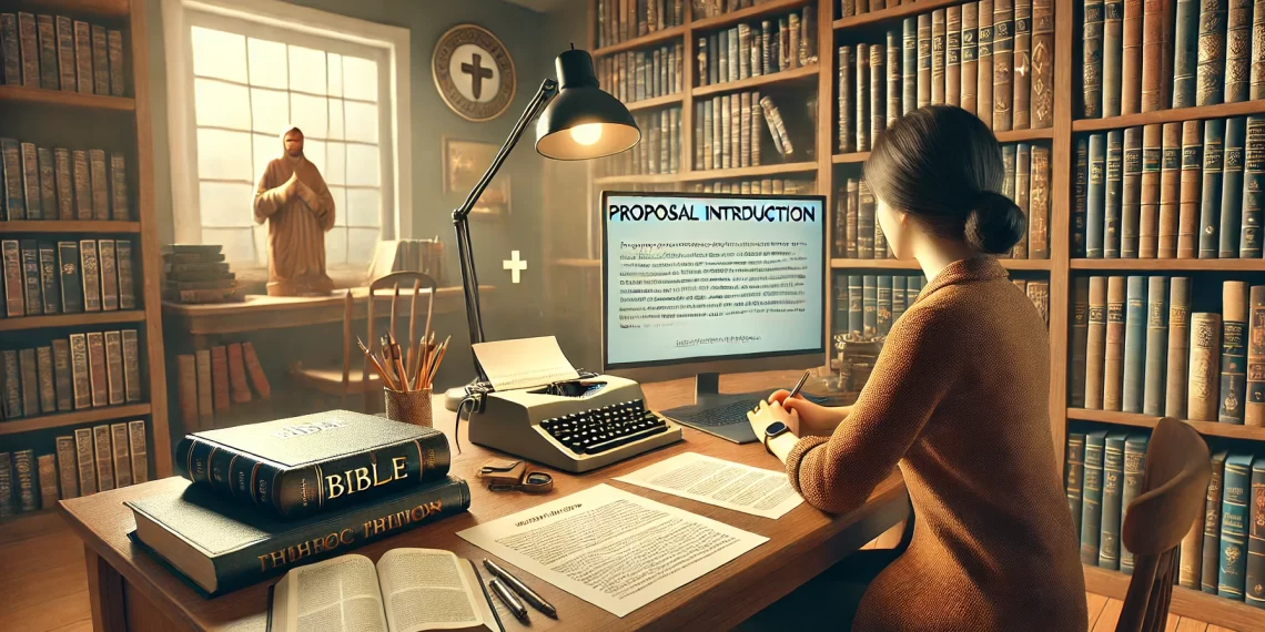 Writing the Proposal Introduction