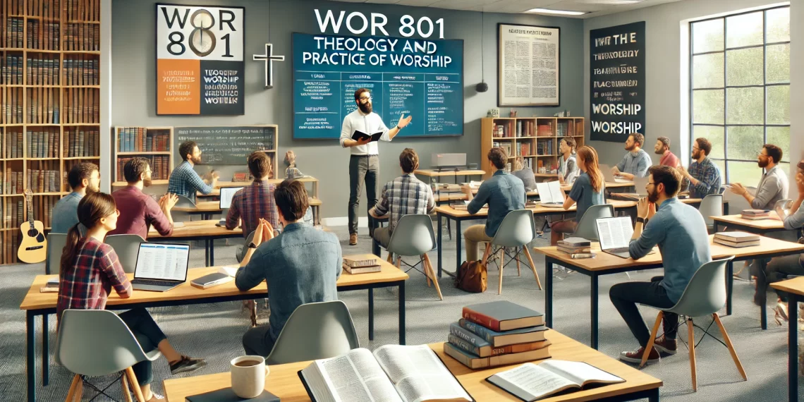 WOR 801: Theology and Practice of Worship
