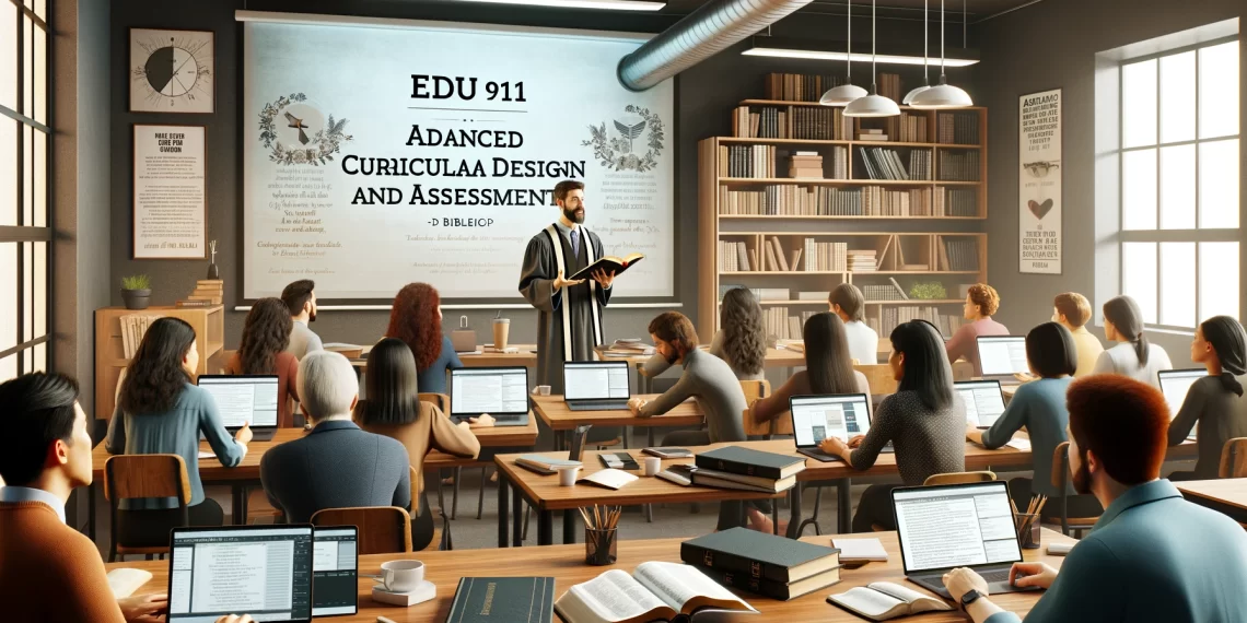 EDU 911: Advanced Curriculum Design and Assessment