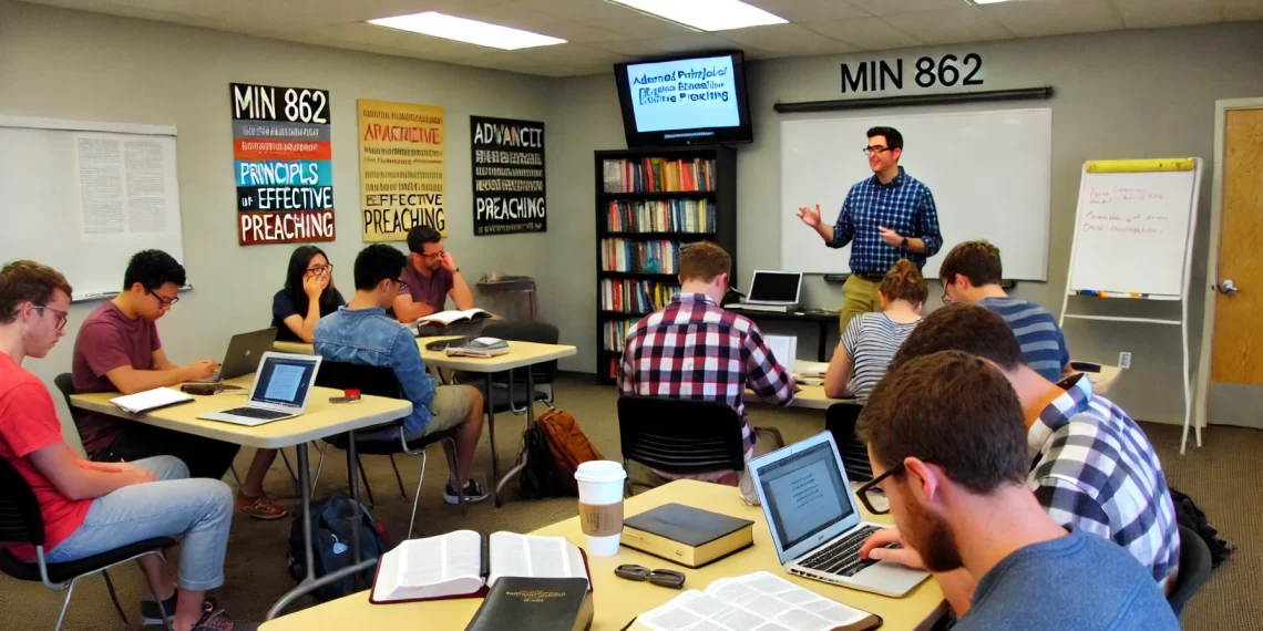 MIN 862: Advanced Principles of Effective Preaching