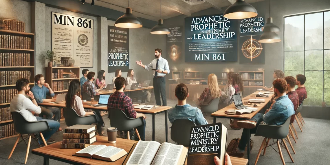 MIN 861: Advanced Prophetic Ministry and Leadership